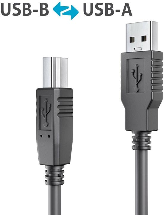 Produktbild Purelink USB 3.0-Kabel DS3000 aktiv USB A - USB B 5 m (5 m, USB 3.1, USB 3.0, 5 W)