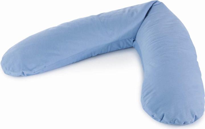 Actual product image Theraline Nursing pillow "The Original" with micro pearl filling incl. cover 190 cm (190 cm)