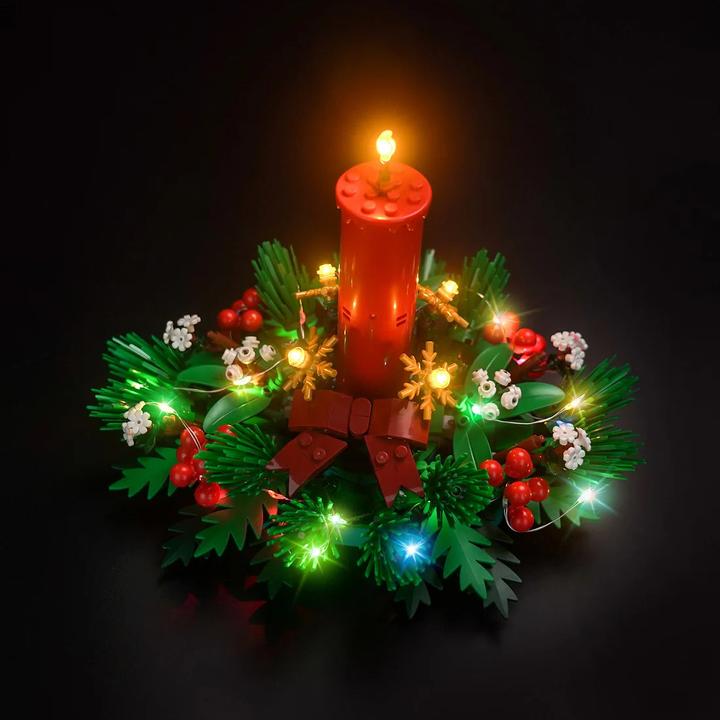 Produktbild BrickBling LED Licht Set für Lego Weihnachtsgesteck