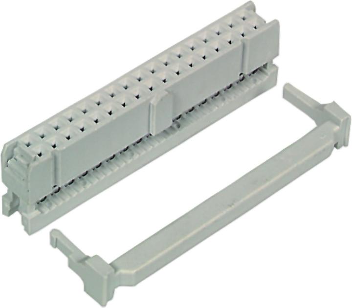 Actual product image EFB Elektronik Mullion connector 26pin gray, RM 2,54, EWP 5461