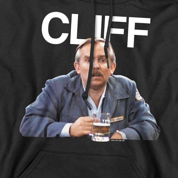 Immagine prodotto Cheers Felpa con Cappuccio Cliff Clavin Uomo (XL)