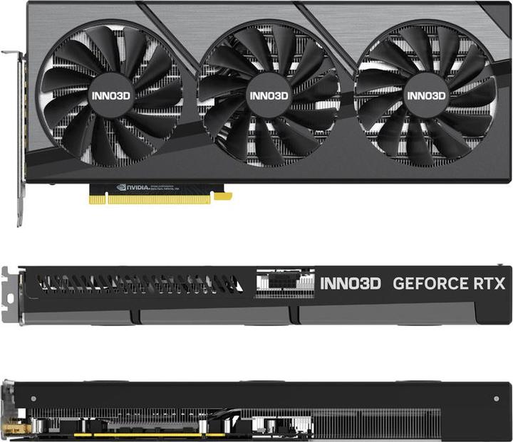 Actual product image Inno3D GEFORCE RTX 4080 SUPER X3 16GB GDDR6X 3xDP 1xHDMI (16 GB)