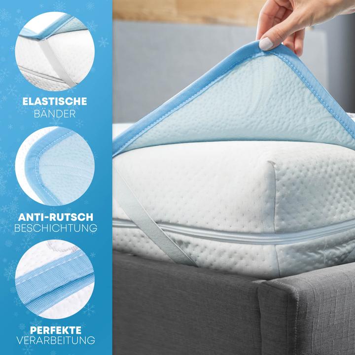 Immagine prodotto Mara Vital Topper per materasso rinfrescante (90 x 190 cm)