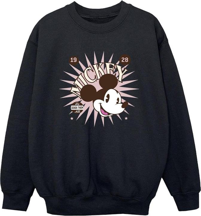 Produktbild Disney Mickey Mouse Vintage Leads Them All Sweatshirt Jungen (116)