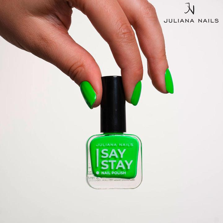 Immagine prodotto Juliana Nails Say Stay! Smalto per unghie verde neon Hashtag (Hashtag verde neon, Smalto)