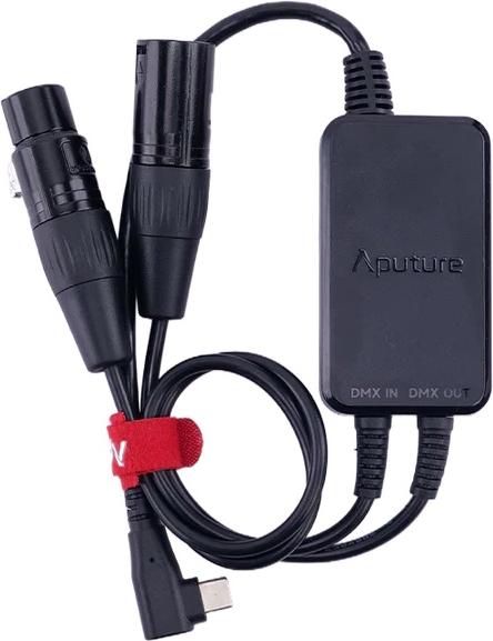 Produktbild Aputure Active USB-C to 5-Pin DMX In & Out Adapter