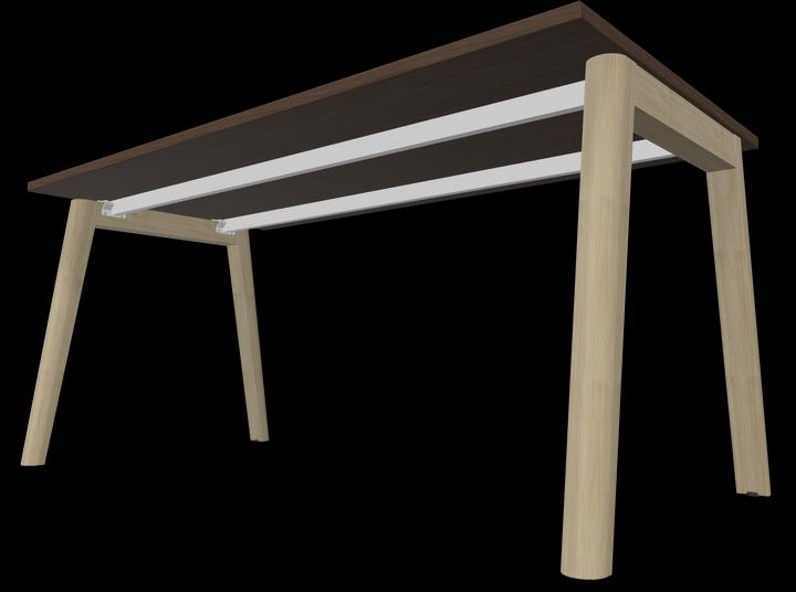 Actual product image Narbutas Nova Wood desk (1600 x 800 x 740 mm)