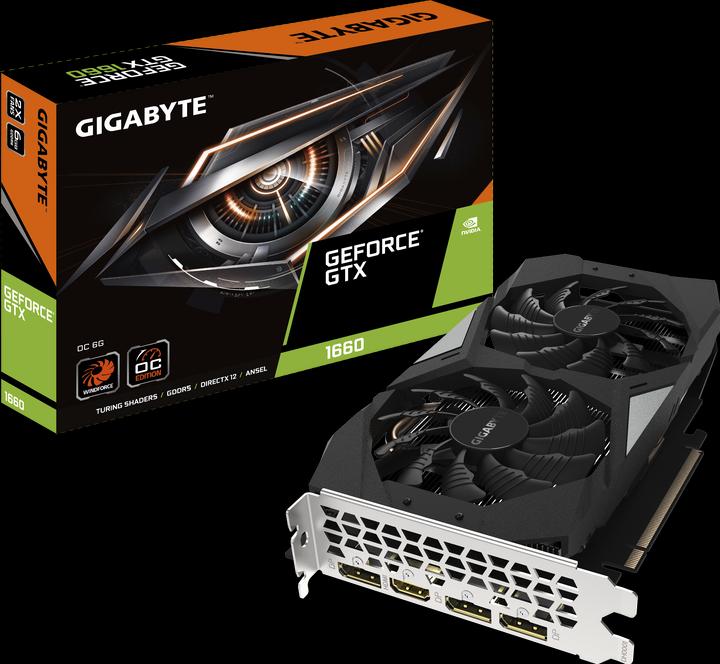 Image du produit Gigabyte GeForce GTX 1660 OC (6 Go)