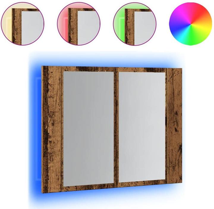 Actual product image VidaXL LED-Spiegelschrank -Optik (60 x 12 x 45 cm)