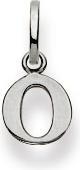 Produktbild Natsumi Schmuck Anhänger Buchstabe O Weissgold 18K/750 (750/18 K Weissgold)
