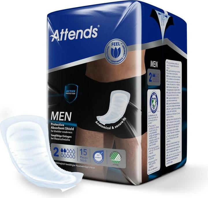Actual product image Attends Men (15 x, Regular)