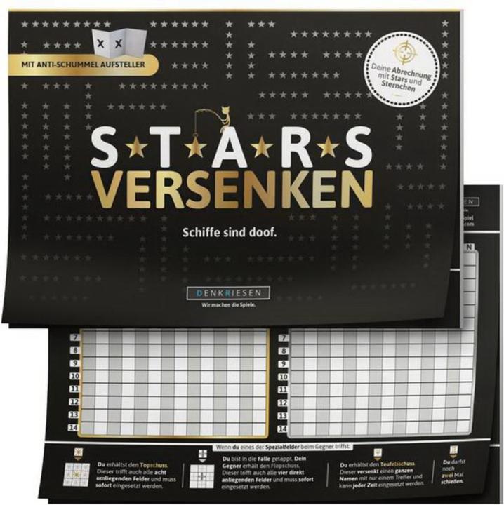 Image du produit Denkriesen Faire couler les stars - Les bateaux sont stupides (Allemand)