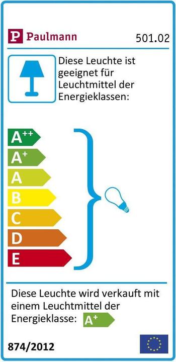 Label énergétique Paulmann ZigBee gagne (E27)