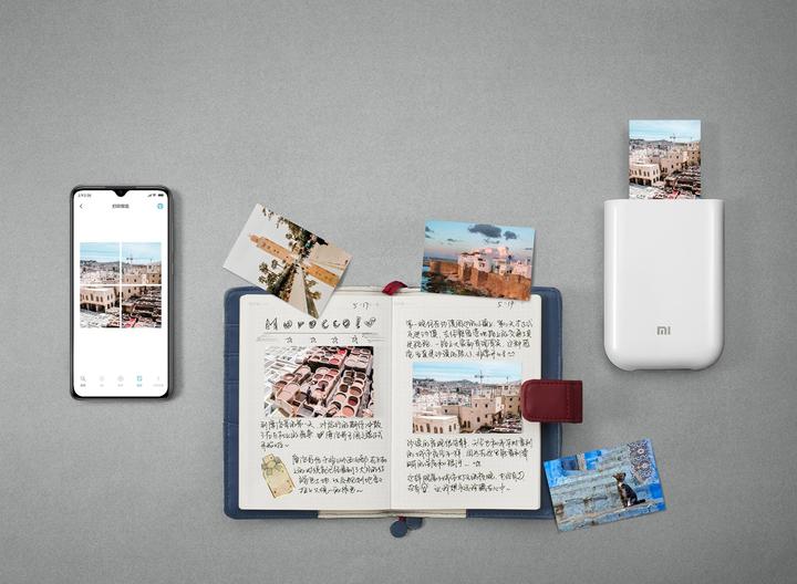 Image du produit Xiaomi Papier pour imprimante photo portable Mi (287 g/m², 50 x 76 mm, 20 x)