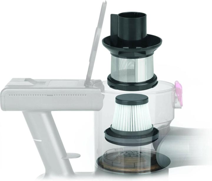 Image du produit Maxxmee Aspirateur cyclone sans fil 22,2 V, anthracite/rose