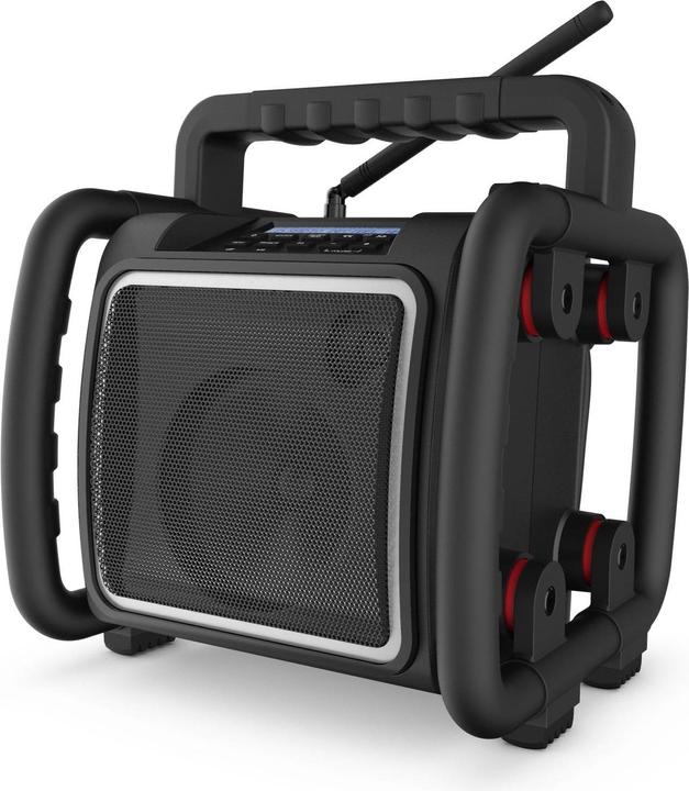 PerfectPro Radio DAB+ TEAMBOX noir (DAB+ DAB, FM, Bluetooth)