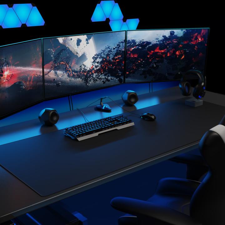Produktbild Titanwolf Gaming Mauspad, XXXL Speed Gaming Mausmatte, Mousepad Extragrosse Fläche von 1500 x 600mm, schwarz (XXL)