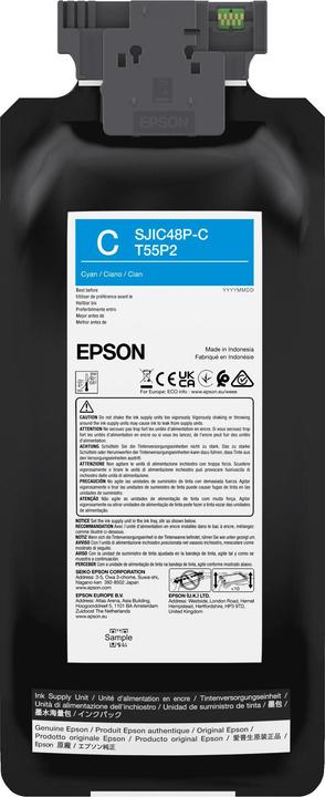 Epson Tinte cyan f. C8000e (C)