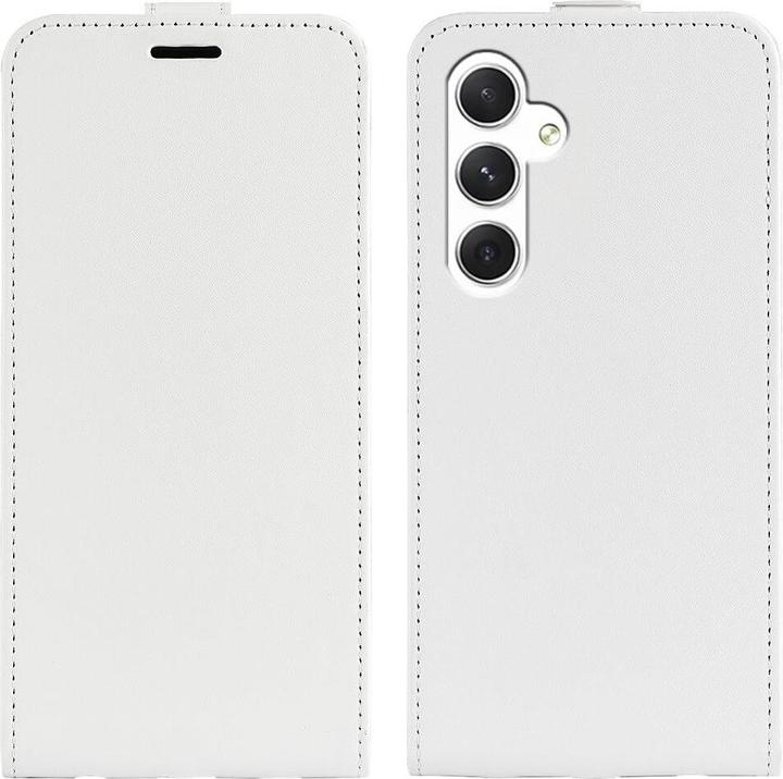 Produktbild Cover-Discount Klassisches Flip Case vertikal weiss (Samsung Galaxy S24)