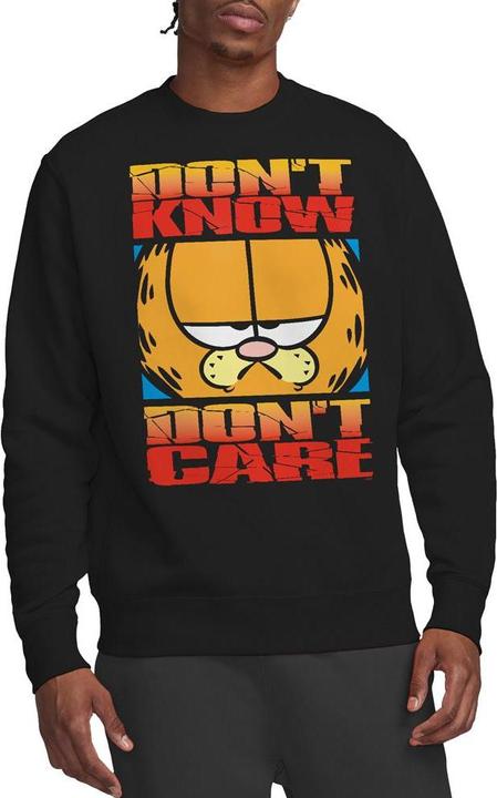Immagine prodotto Garfield Don't Know Don't Care Felpa Adulto Unisex (XXL)