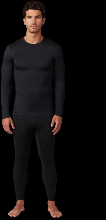 Actual product image Fox Tee 23 Tecbase Fire Ls Shirt Blk XL (XL)