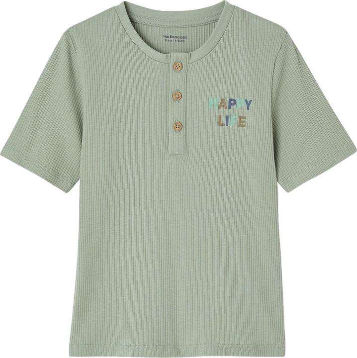 Produktbild Vertbaudet 2er-Set Jungen Schlafanzüge mit HAPPY-Print und Recycling-Baumwolle (92)