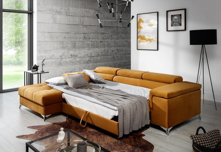 Actual product image ELTAP Ricardo (Corner sofa, 4-seater, Sofa bed)