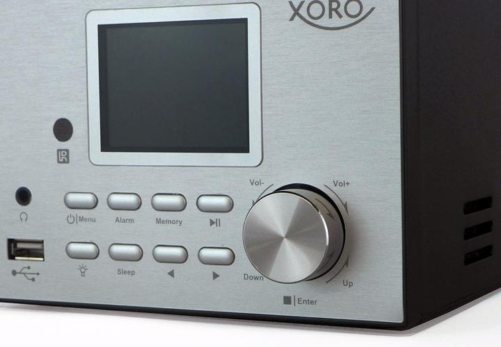 Image du produit Xoro HMT500 pro Micro HiFi systeem CD speler Internet - DAB+ FM radio bluetooth et boxen (WiFi, Bluetooth, 1x 20 W)