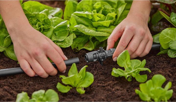 Produktbild Gardena Micro-Drip-System T-Stück für Sprühdüsen (Tropfbewässerung Verbinder + Abzweiger)