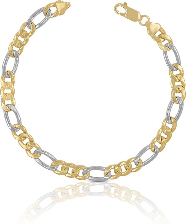 Muau Figaro (19 cm, 750, Weissgold, 18K Gelbgold)