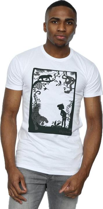 Immagine prodotto Disney The Jungle Book Silhouette Poster Maglietta Uomo (M)