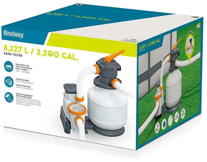 Image du produit Bestway Pompe pour filtre à sable 2000 gallons