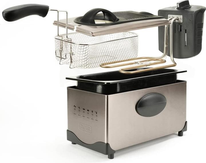 Actual product image Black & Decker Oil Fryer Black+Decker BXAFO1200E (2100W)