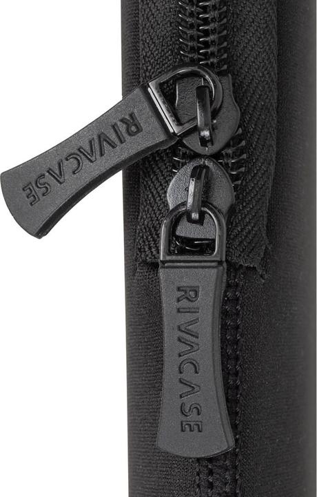 Actual product image Rivacase Anti-shock Case for MacBook 13" Vertical Zip Black (15.60", Apple)