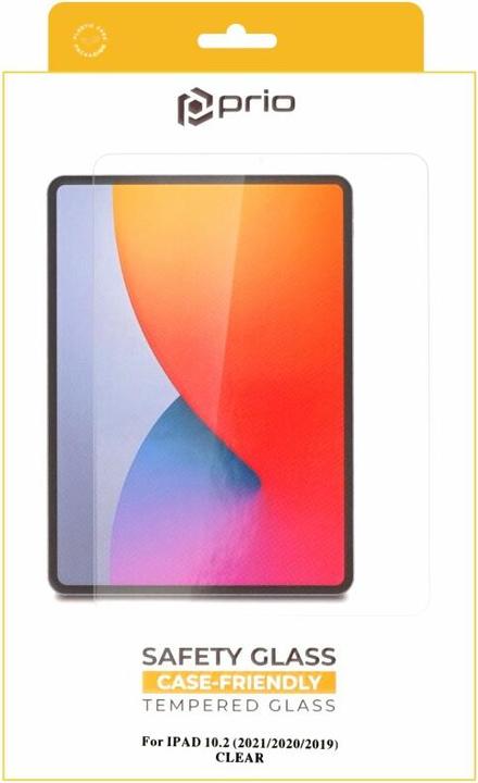 Produktbild prio Displayschutz aus gehärtetem Glas für iPad 10.2 (2021/2020/2019) klar (1 Stück, iPad 2020 (8. Gen), iPad 2021 (9. Gen))