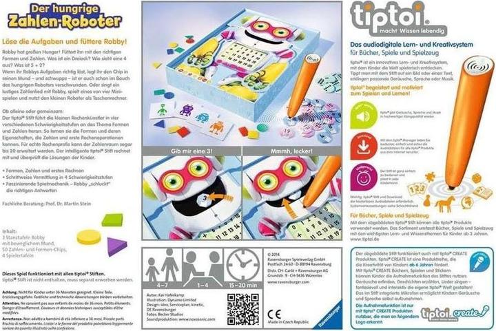 Image du produit tiptoi Robot à numéros (Allemand)