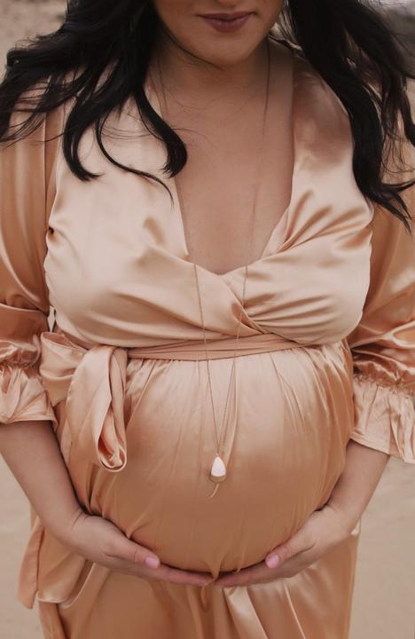 Immagine prodotto Proud MaMa Collana di campanelle per bambini, rosa/still 21 mm (Acciaio, Argento)