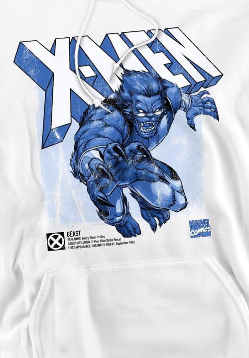 Immagine prodotto X-Men Felpa con Cappuccio La Bestia Uomo (M)