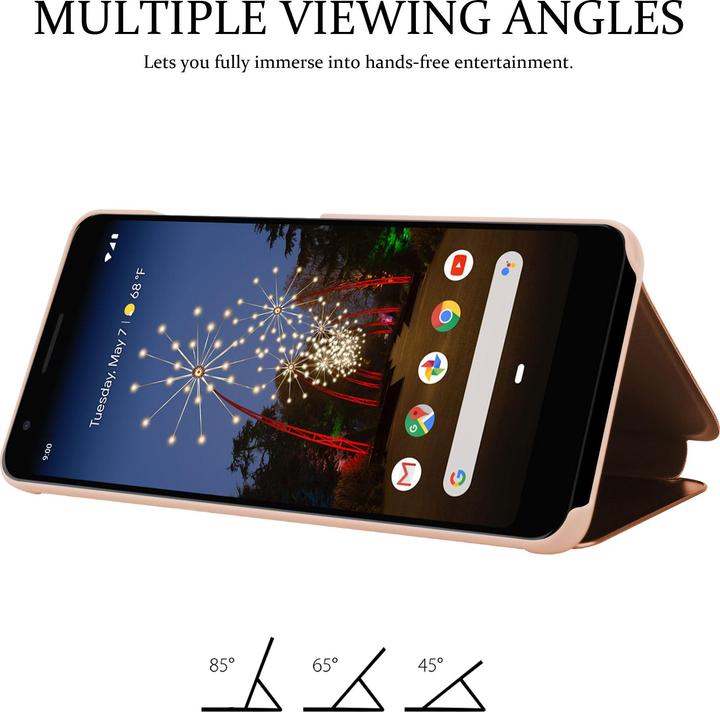 Produktbild Cadorabo Book Smart View Spiegel Cover (Google Pixel 3a XL)