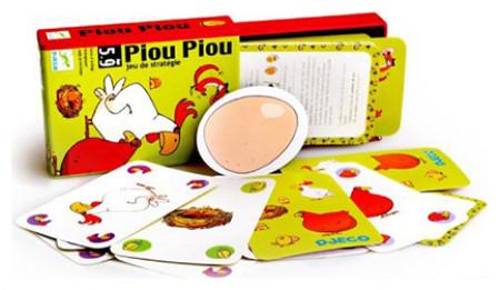 Produktbild Djeco Kartenspiel Piou Piou (Deutsch, Englisch)