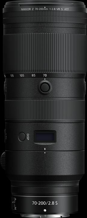 Actual product image Nikon Nikkor Z 70-200mm f/2.8 S (Nikon Z, APS-C / DX, full size)