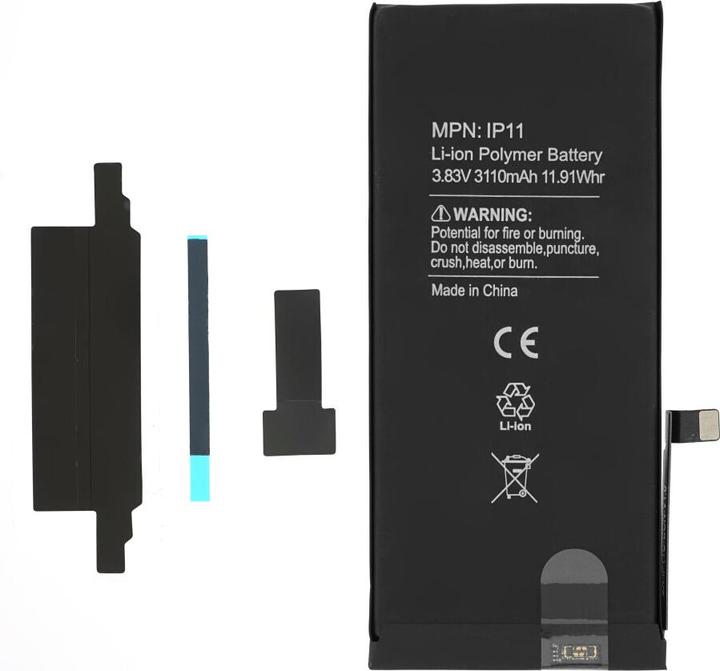 Productafbeelding OEM Batterij voor iPhone 11, gedecodeerd met extra IC (zonder lassen)