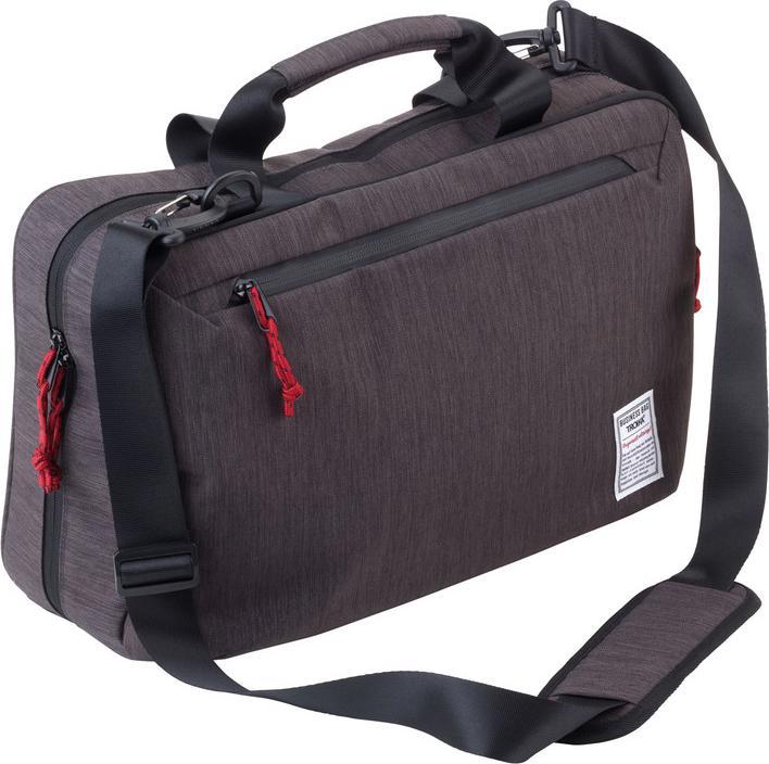 Troika BUSINESS BRIEFCASE XXL Mallette por ordinateur portable, anthracite/noir (15.40")