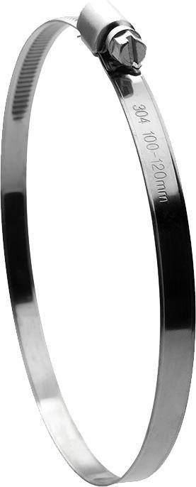 Actual product image Offgridtec Professional hose clamps 100mm - 120mm clamping range stainless steel V2 stainless steel DIN3017
