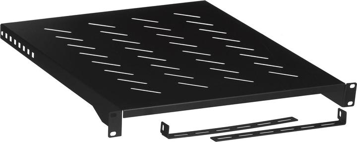 Produktbild Lanberg 19 " fester Boden 1U Rack-483x500mm schwarz