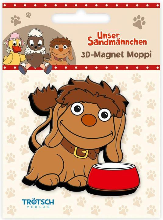 Actual product image Our sandman magnet Moppi