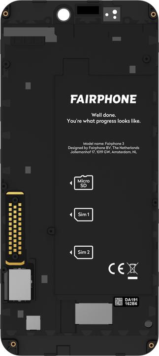 Actual product image Fairphone 3 Display module (Display, Fairphone 3, Fairphone 3+)