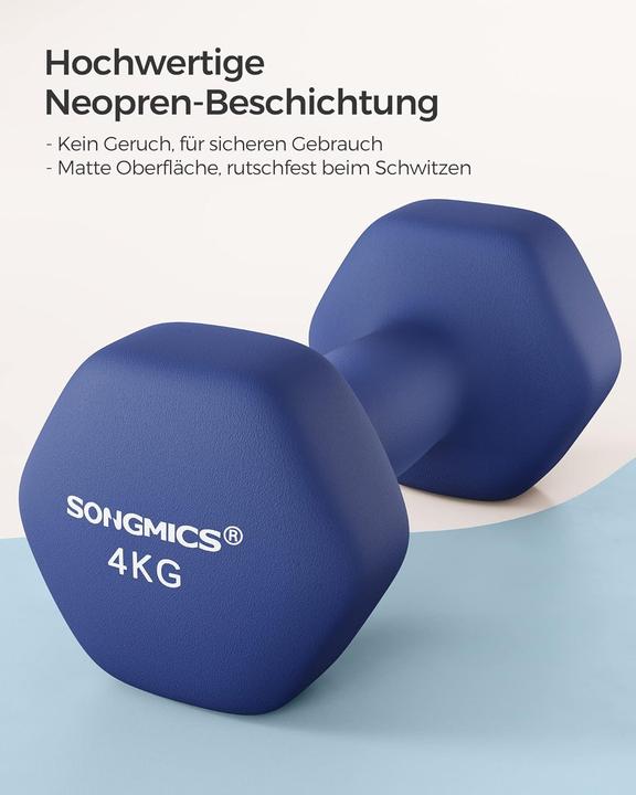Actual product image Songmics 2er-Set Kurzhantel (4 kg)