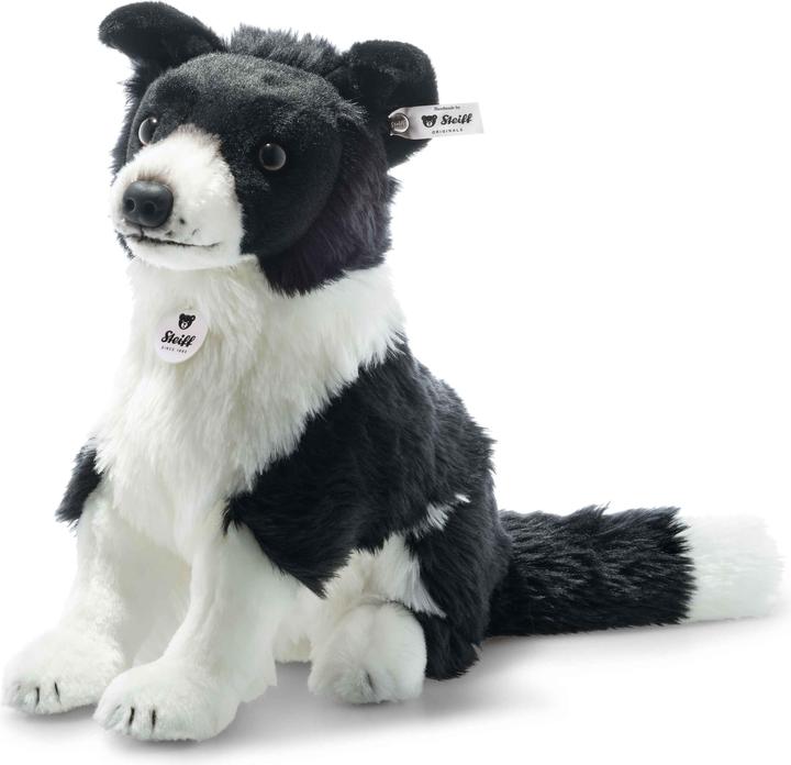 Steiff Jaycee Border Collie, schwarz/weiss (28 cm)