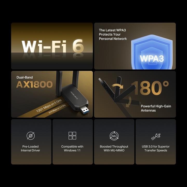 Actual product image Mercusys MA7XX